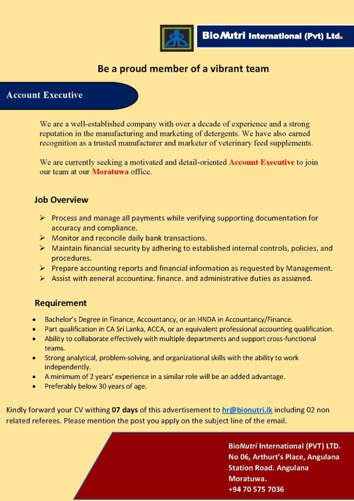 Account Executive